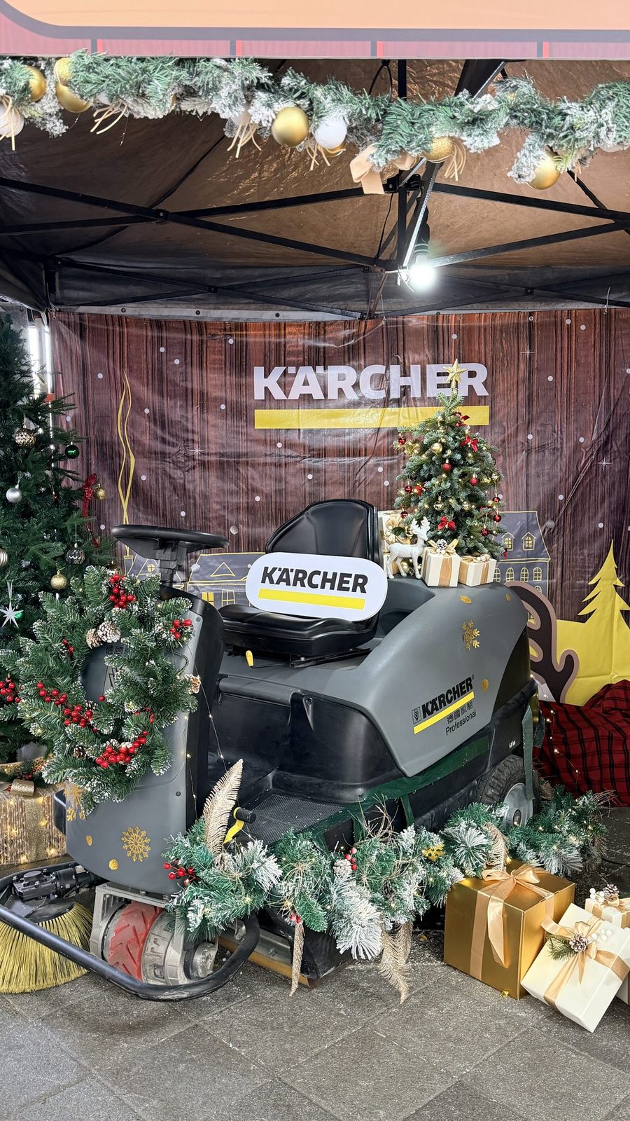 Kärcher 凱馳 耶誕市集展位設計